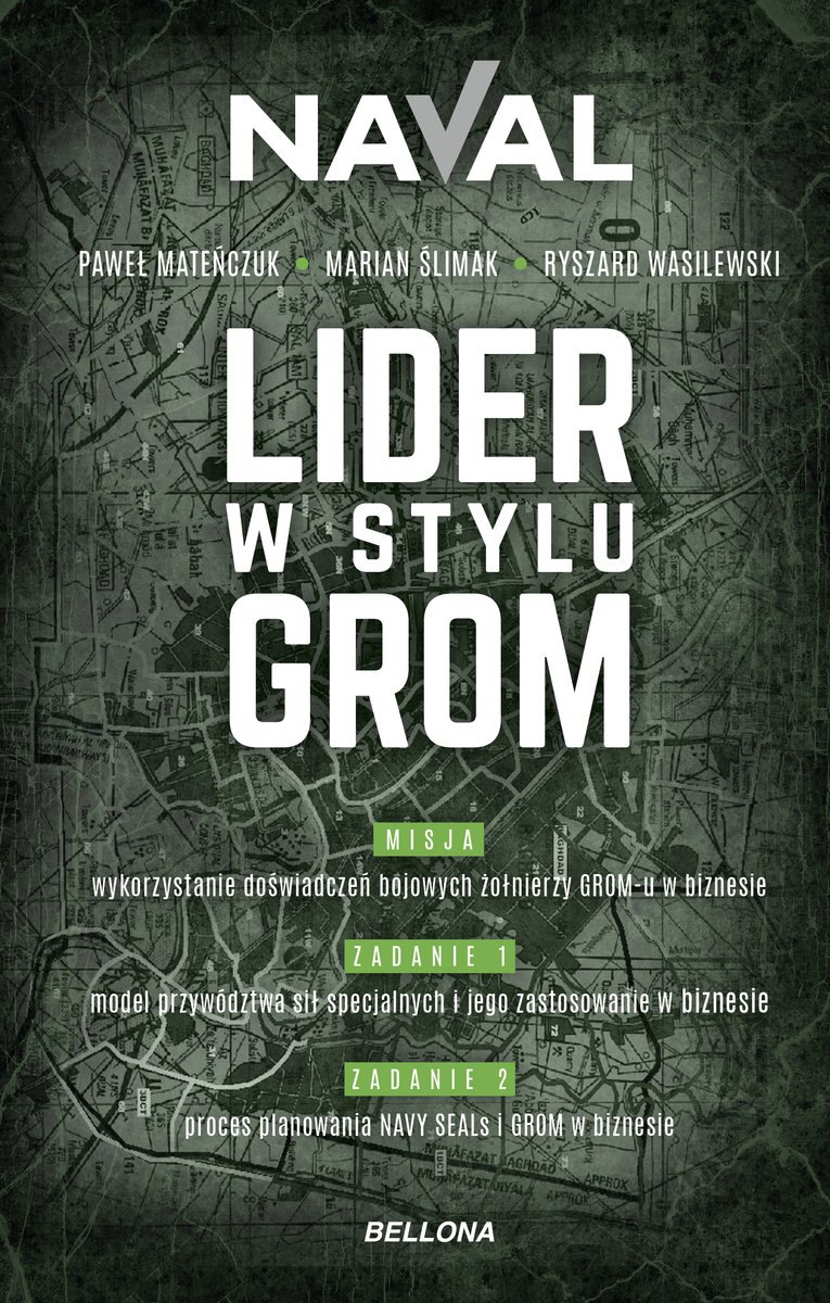 Okładka książki „Lider w stylu GROM”