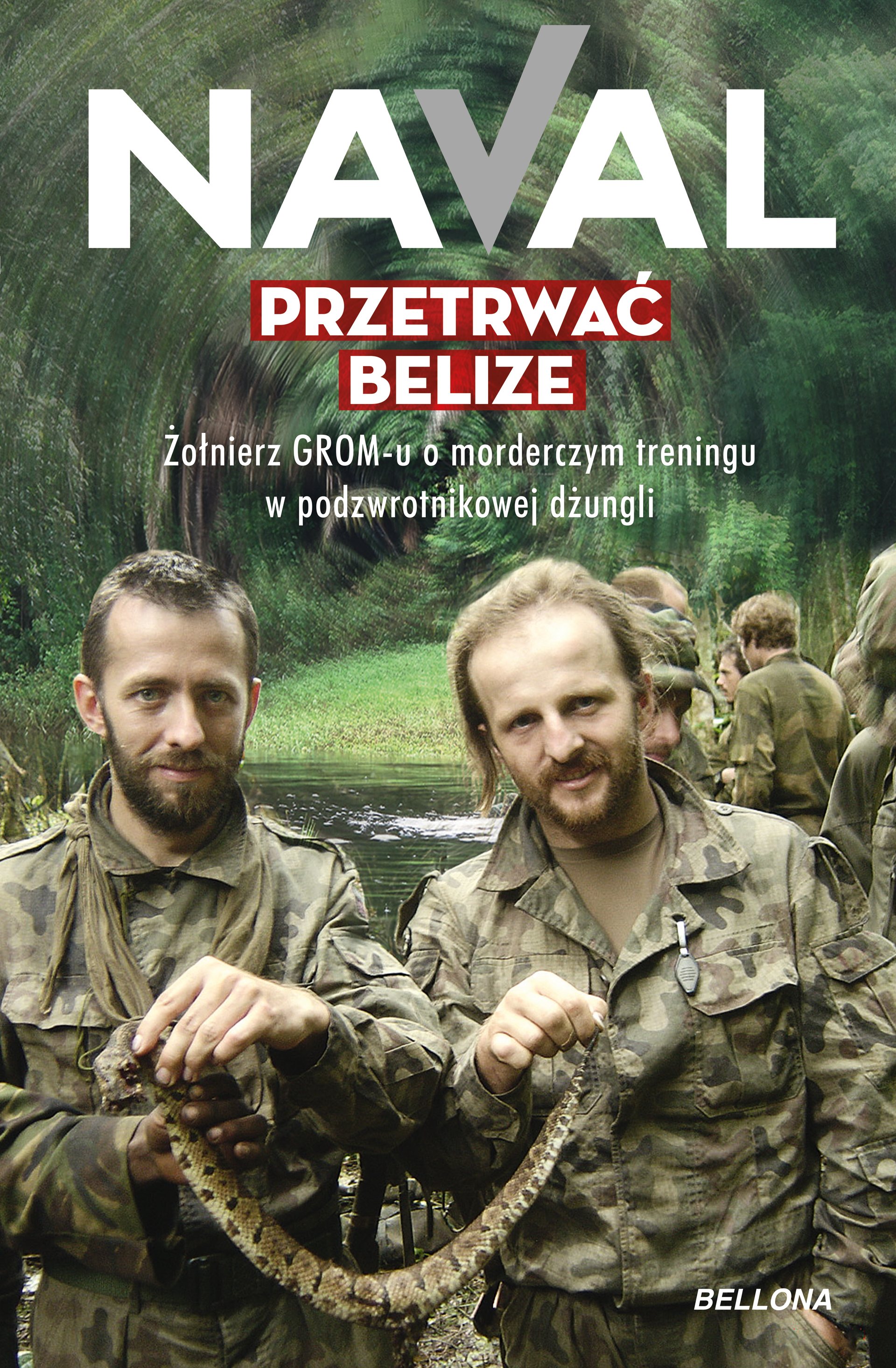 Okładka książki „Przetrwać Belize”